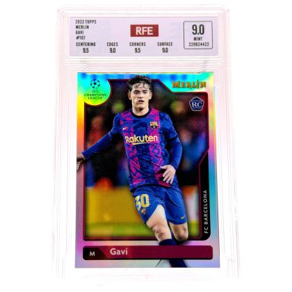 その他 gavi rc psa9 rainbow foil 2021-22 Topps UCL GAVI RC SPARKLE