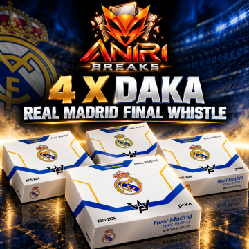 DAKA Real Madrid Final Whistle 2025-26 Hobby Box Break 31