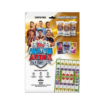 Topps Match Attax UEFA Champions League 2026/27 – Starter Pack