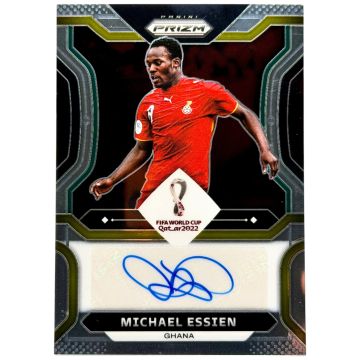 Michael Essien Panini Fifa World Cup Qatar 2022 Auto #S-MES Ghana 
