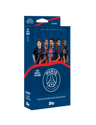 2024-25 Topps Paris Saint-Germain Fan Set