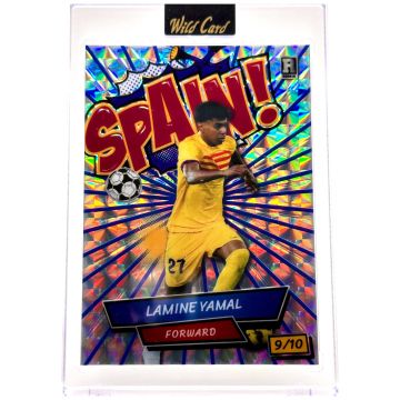 Lamine Yamal 2024 Wild Card Comix - Rookie RC GOAL 09/10 #ACGB- LY4 FC Barcelona