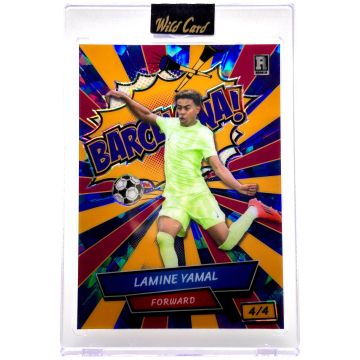 Lamine Yamal 2024 Wild Card Comix - Rookie RC 4/4 #ACBG- LY3 FC Barcelona