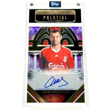 Javier Mascherano 2024-25 Topps Palatial FC Liverpool - Palatial Pose AUTO 01/15 #PO-MA