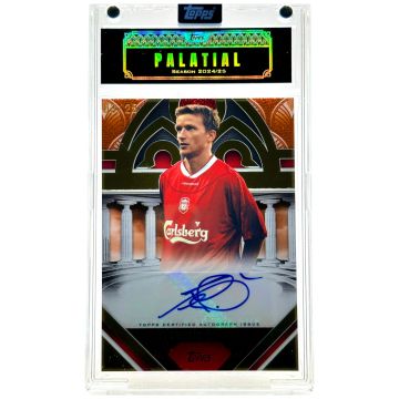 Vladimir Smicer 2024-25 Topps Palatial FC Liverpool - Palatial Pose AUTO 03/25 #PO-VS