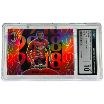Pierre Kalulu 2023-24 Daka AC Milan One & Two - Holocene Eternal RED 2/5 #EL-18 CGC10