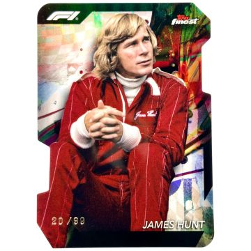 James Hunt 2024 Topps Finest Formula 1 - Common Die-Cut 20/99 #24 McLaren