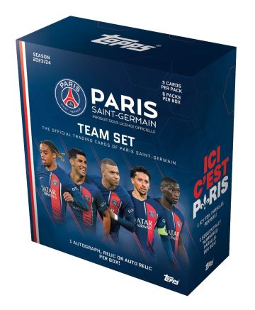 2023-24 Topps Paris Saint Germain Team Set