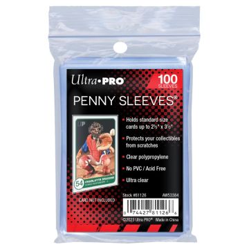 Ultra Pro - Standard Sleeves (Folii Protectie Regular Soft Card) 100 buc.