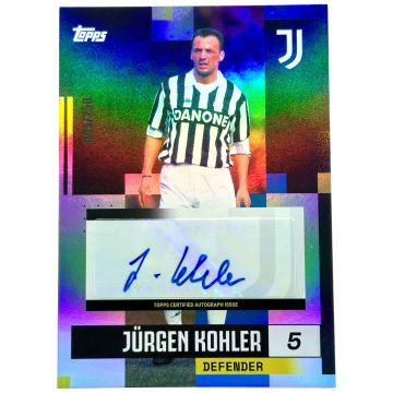 Jurgen Kohler 2024-25 Topps Juventus Team Set - AUTO 095/250 #LR-JK