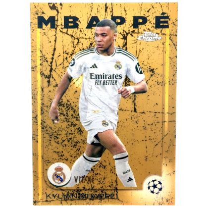 Kylian Mbappe 2024-25 Topps UCC Chrome - Roman Numerals XI 7/11 SSP #1 Real Madrid