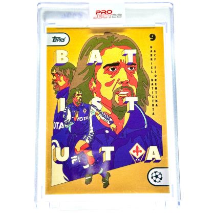 Gabriel Batistuta 2023 Topps Project 22 UK by Timba Smith