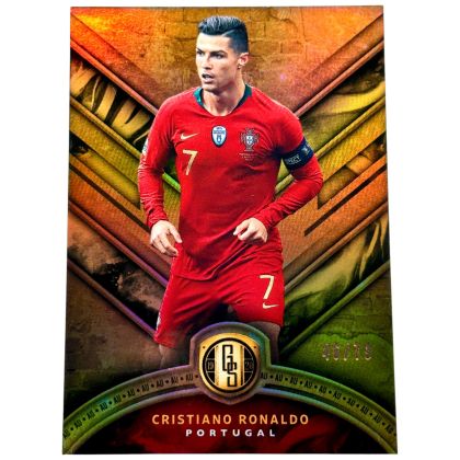 Cristiano Ronaldo 2019-20 Panini Gold Standard - AU 46/79 #66 Portugalia