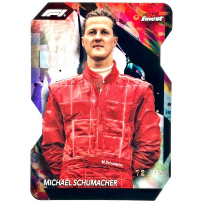 Michael Schumacher 2024 Topps Finest F1 #183 Uncommon 72/75