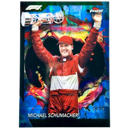 Michael Schumacher 2024 Topps Finest F1 #298 Rare 99/99