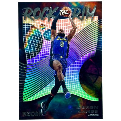 LeBron James 2022-23 Panini Recon Basketball Rock The RIM #1 RECON Lakers