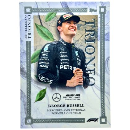 George Russel 2023 Topps Formula 1 Eccellenza - Triomfo Mercedes