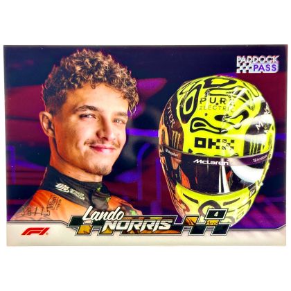 Lando Norris 2024 Topps Paddock F1 - 38/75 #57 McLaren 