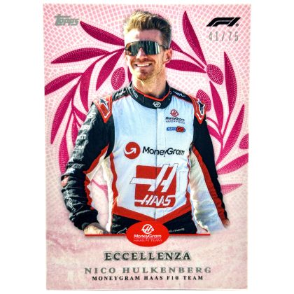 Nico Hulkenberg 2024 Topps Eccellenza Formula 1 - PINK 41/75 Haas