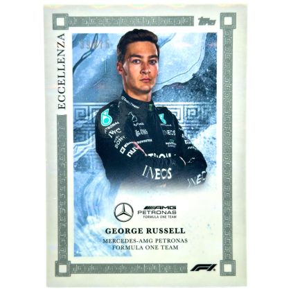 George Russell 2023 Topps Eccellenza Formula 1 - BLUE 39/75 Mercedes