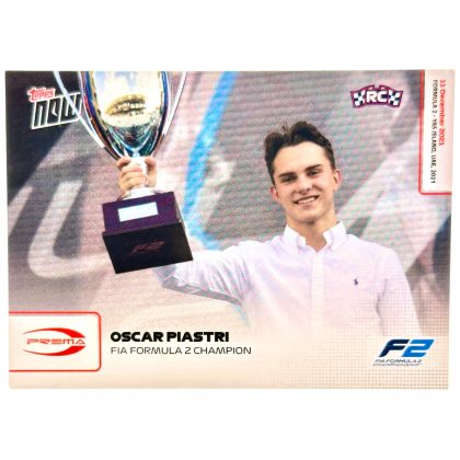 Oscar Piastri 2021 Topps Now F2 Rookie #89