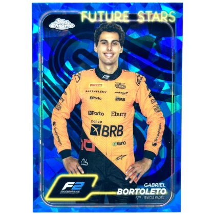 Gabriel Bortoleto 2024 Topps Chrome Sapphire Edition Formula 1 - Rookie F2 #28