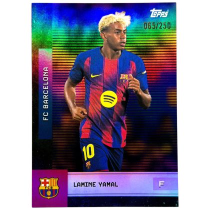 Lamine Yamal 2025-26 Topps Fc Barcelona Team Set 65/250 #14 FC Barcelona