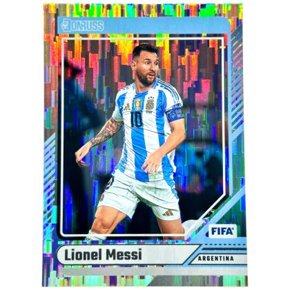 Lionel Messi 2024-25 Panini Donruss FIFA Soccer - Silver Foil #80 Argentina