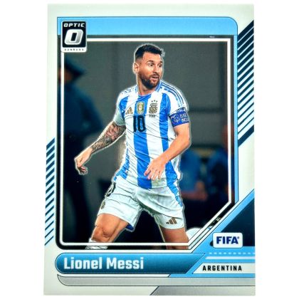 Lionel Messi 2024-25 Panini Donruss FIFA Soccer - Optic Silver #80 Argentina
