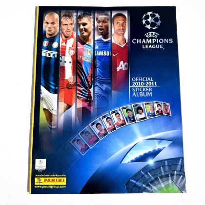 Album Vintage Panini Champions League 2010-11