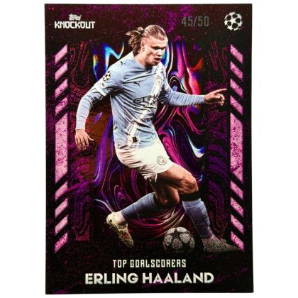 Erling Haaland 2025-26 Topps Knockout 45/50 Manchester City