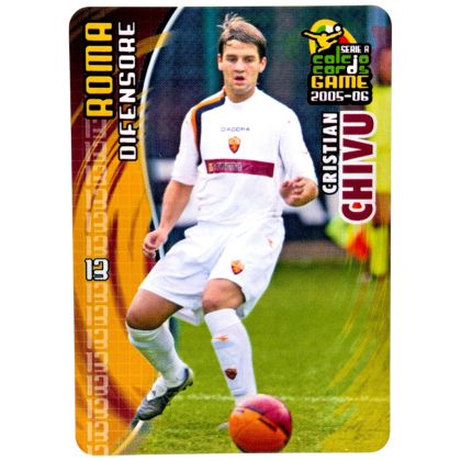 Cristian Chivu 2005-06 Panini Serie A Calcio Cards #13 AS Roma