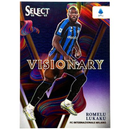 Romelu Lukaku 2022-23 Panini Serie A Select  Visionary Case Hit Inter Milano
