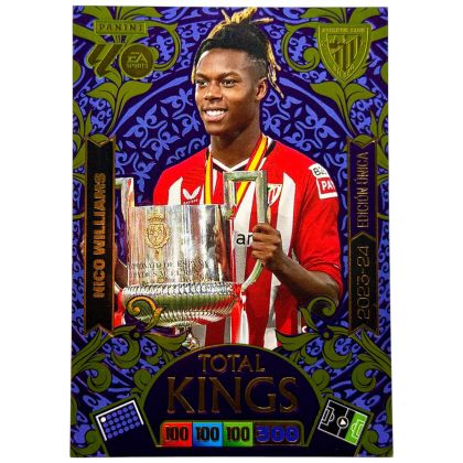 Nico Williams 2025-26 Panini XL Adrenalyn Dream Box Total Kings 2023-24 Edicion Unica Trophy #457 Atlethic Club Bilbao