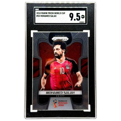 Mohamed Salah 2018 Panini Prizm World Cup #54 Egypt SGC 9.5