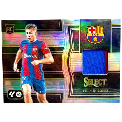 Fermin Lopez 2023-24 Panini Select La liga - RELIC Prizm Rookie RC #SM-FL FC Barcelona