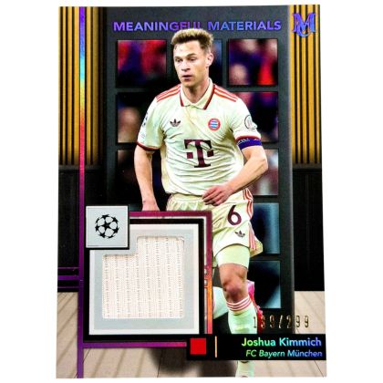 Joshua Kimmich 2024-25 Topps Museum UCL - Player Worn RELIC 139/299 #MMSR-JC Bayern Munich