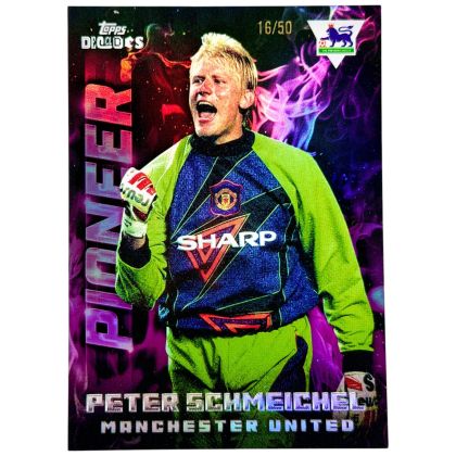 Peter Schmeichel 2025 Topps Decades Premier League - Pioneer 16/50 Manchester United 