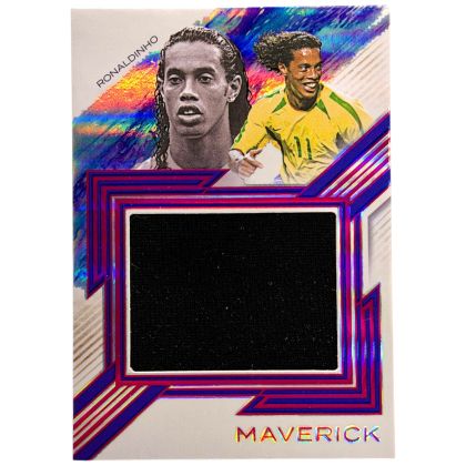 Ronaldinho 2026 Futera Incredibile - Maverick Match Worn PATCH 04/06 #MW-21 AC Milan
