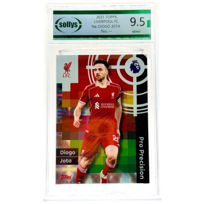 Digo Jota 2025-26 Topps Premier League #410 FC Liverpool SOLLYS 9.5