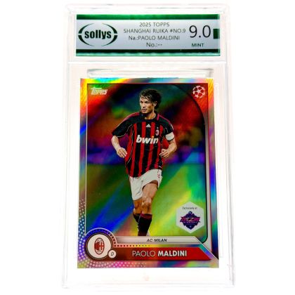 Paolo Maldini 2024-25 Topps Shanghai Ruica Show #9 AC Milan SOLLYS 9