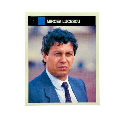 Mircea Lucescu Sticker calcio i campioni e campionato de agostini 1990/91 #282 