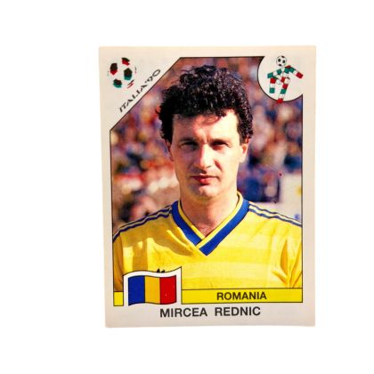 Mircea Rednic 1990 Panini Italia World Cup 90 #158 Romania