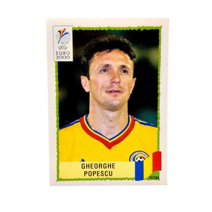 Gheorghe Popescu 2000 Panini UEFA Euro #32 Romania