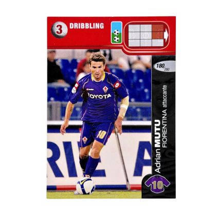 Adrian Mutu 2008-09 Panini #180 Fiorentina