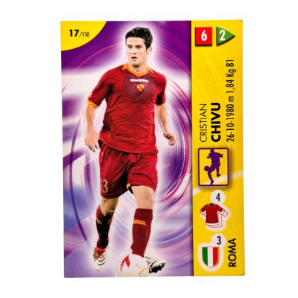 Cristian Chivu 2006-07 Panini Sticker #17 AS Roma