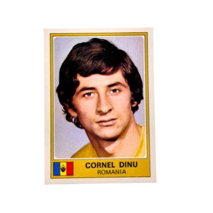 Cornel Dinu 1976-77 Panini Euro Football #252 Dinamo Bucuresti