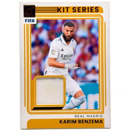 Karim Benzema 2022-23 Panini Donruss Soccer - Kit RELIC #KS-KB Real Madrid