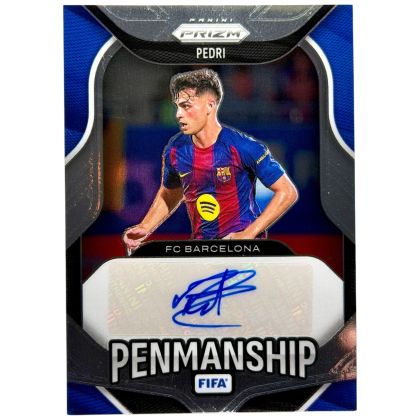 Pedri 2025-26 Panini Prizm FIFA - AUTO Permanship #P-P FC Barcelona