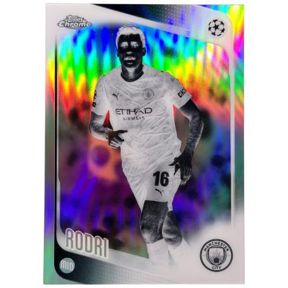 Rodri 2025-26 Topps Chrome UCC - Negative SP #171 Manchester City